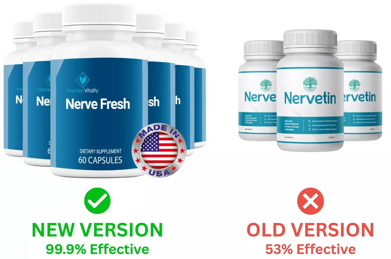Nervetin 3 bottles